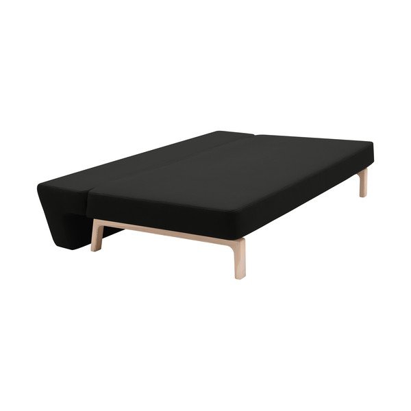Canapea extensibilă Softline Lazy, negru-image-3