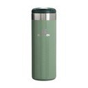 Cană termos verde din oțel inoxidabil 470 ml AeroLight™ Transit Hammer Tone Green – Stanley