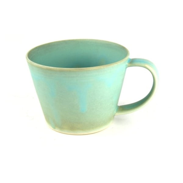 Cană ceramică Made In Japan Basic, albastru - verde