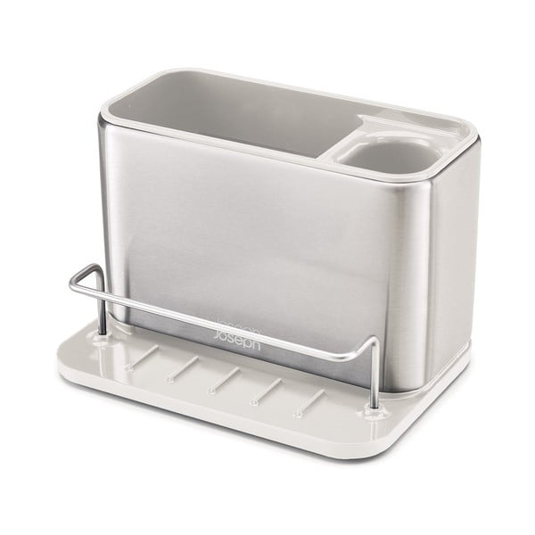 Suport pentru accesorii de spălat argintiu din metal Surface – Joseph Joseph