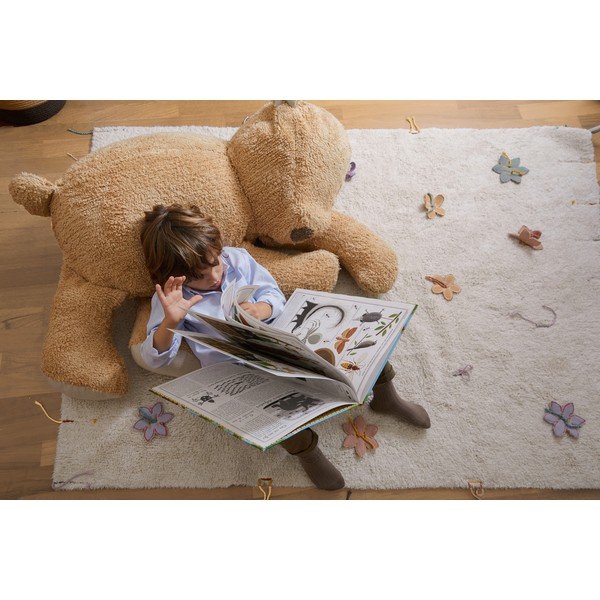Fotoliu puf pentru copii maro Sleepy Bear – Lorena Canals-image-4