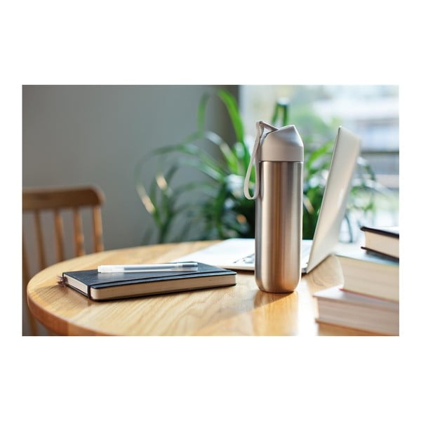 Sticlă termos XD Design Neva, 500 ml, argintiu-image-1