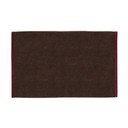 Covoraș de baie maro din bumbac organic 50x80 cm Soft – Mette Ditmer Denmark