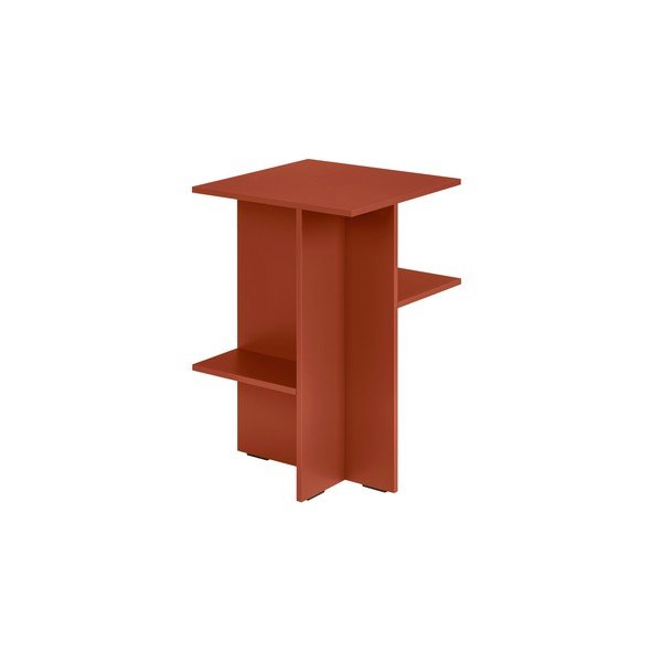 Noptieră teracotă cu rafturi Atik – noo.ma-image-2