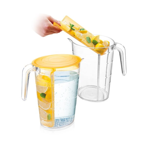 Carafă cu 4 pahare și capace myDrink - Tescoma-image-1