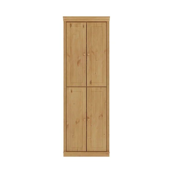 Dulap în culoare naturală deschisă din lemn de pin 74x223x37 cm Anita – Støraa