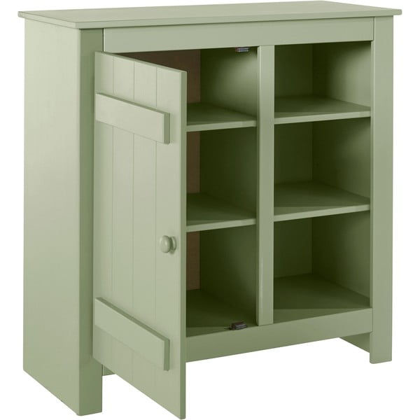 Dulap verde deschis din lemn de pin 90x90 cm Bertram – Støraa-image-3