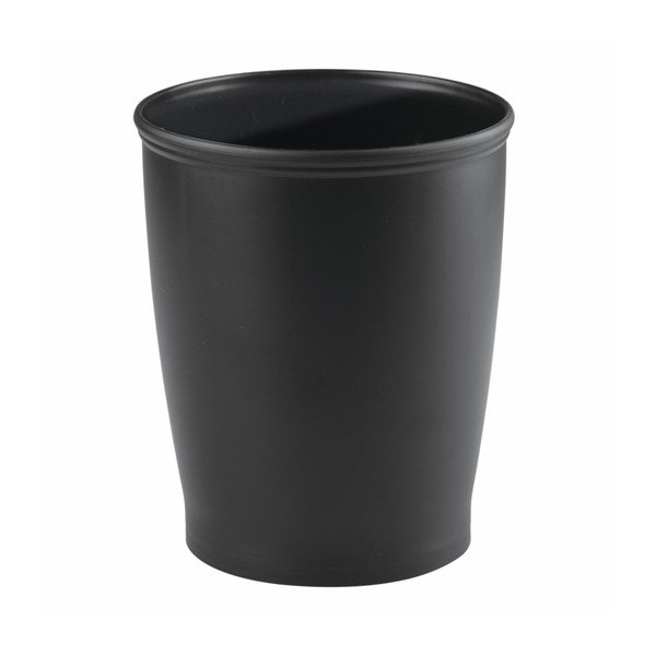 Coș de gunoi InterDesign Kent, negru, 5 l