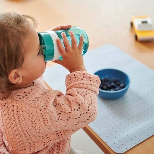 Cană pentru copii roz-deschis din tritan 300 ml Flowers & butterflies – Mepal-image-4