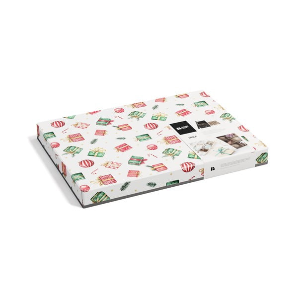 Cutie de depozitare din carton cu capac, decorativă 37x50x15 cm Engla Christmas Storage – Bigso-image-4