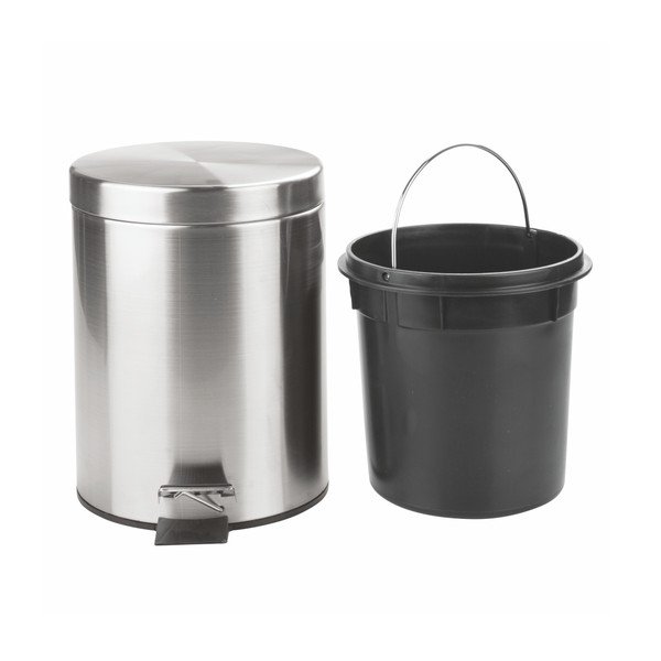 Coș de gunoi cu pedală InterDesign Step Can, 5 l-image-1