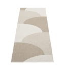 Covor tip traversă pentru interior și exterior bej 70x180 cm Hill Dark Linen – Pappelina