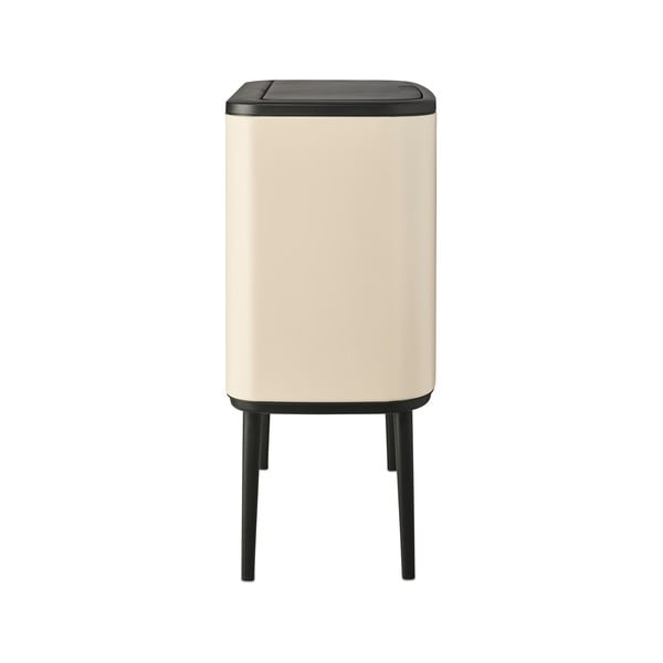 Coș de gunoi bej de reciclat/cu senzori de atingere din oțel 33 l Bo Touch Bin – Brabantia-image-3
