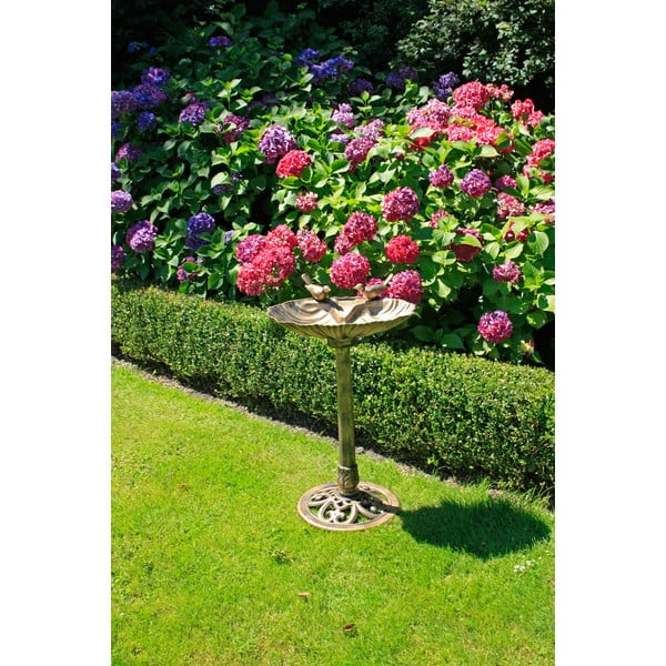 Fântână de grădină pentru păsări Garden Pleasure, maro-image-1