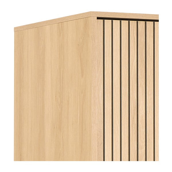 Șifonier în culoare naturală cu aspect de lemn de stejar 51x200x60 cm Albany  – Actona-image-4