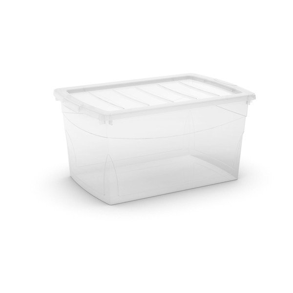 Cutie de depozitare din plastic cu capac 58,5x39x30 cm Omnibox L – KIS