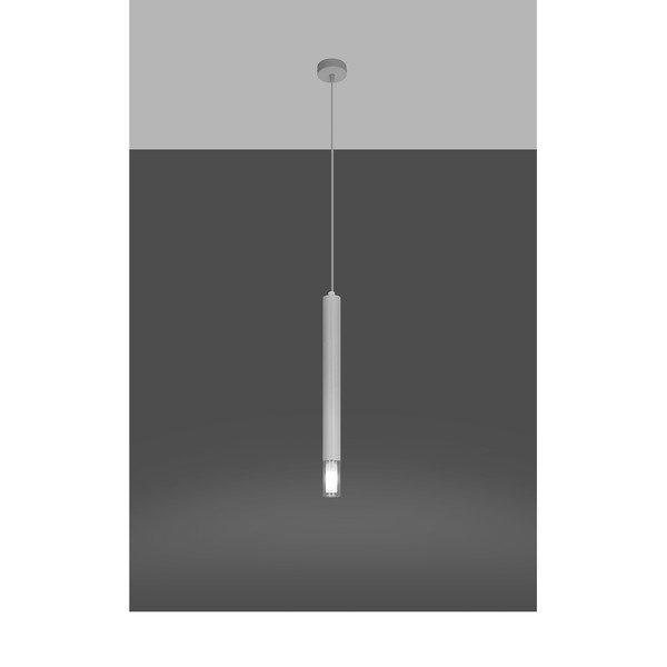 Lustră albă din metal ø 8 cm Vittoria – Sollux-image-2