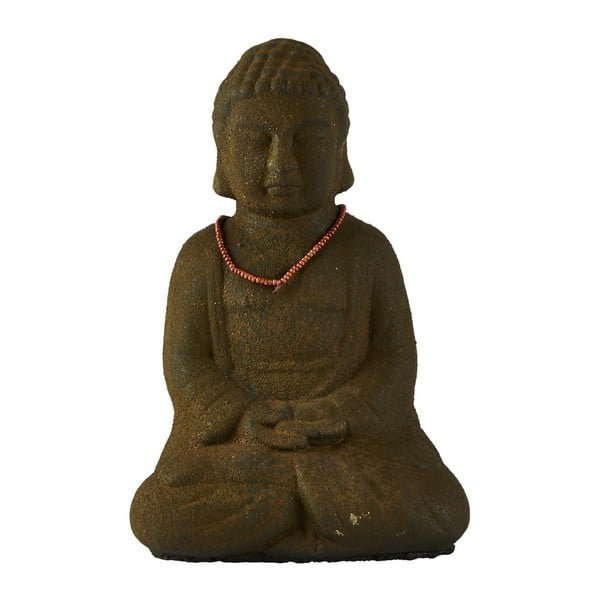 Statuetă KJ Collection Buddha Rustic Green, 25 cm