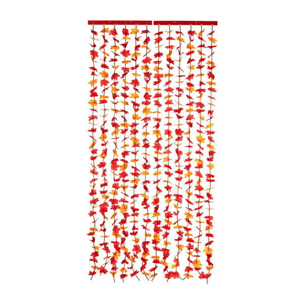 Draperie roșie 90x190 cm cu prindere la ușă Indian Summer – Maximex