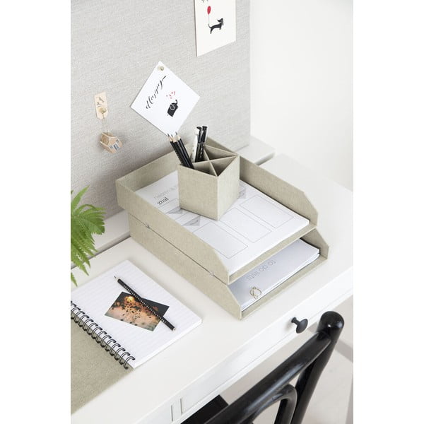 Organizatoare pentru documente 2 buc. din carton Hakan – Bigso Box of Sweden-image-1