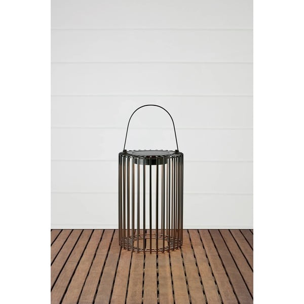 Felinar cu LED negru solar/cu USB (înălțime 54 cm) pentru exterior Cavia – Markslöjd-image-2