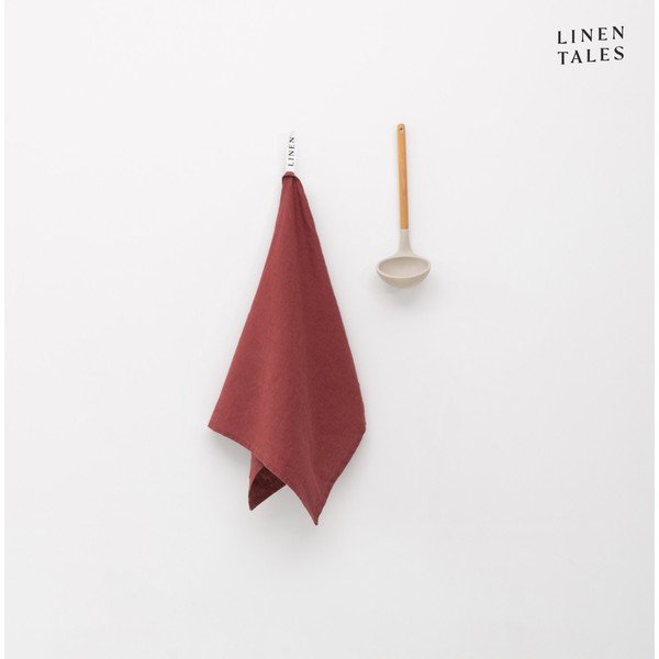 Prosop de vase din in 45x65 cm Marsala – Linen Tales