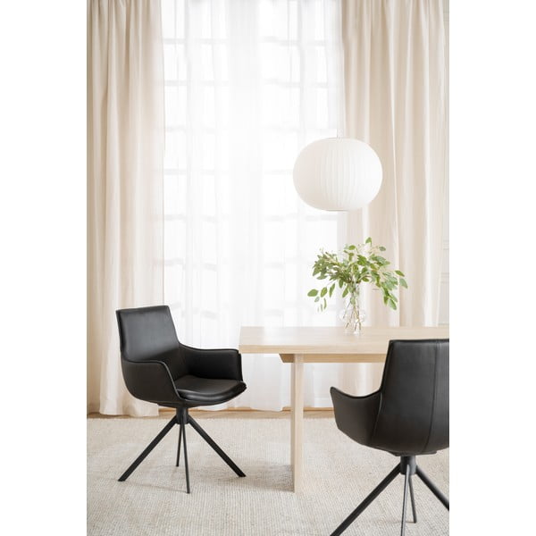 Masă de dining din lemn masiv de stejar 240x95 cm Emmett - Rowico-image-3