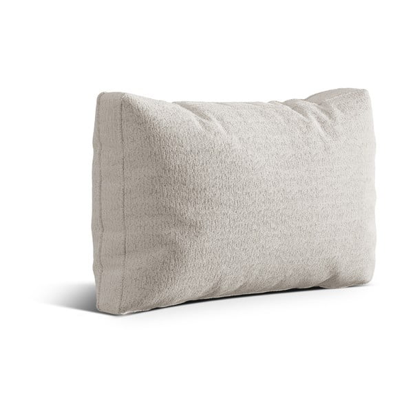 Pernă pentru canapea bej cu tapițerie din țesătură bouclé Kemi – Cosmopolitan Design-image-1