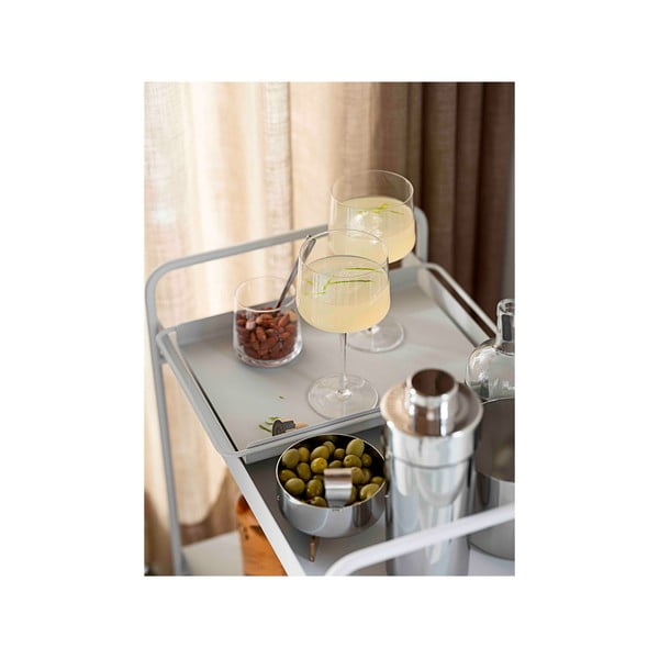 Măsuță de servire cu roți din metal 40.5x61 cm A-Cocktail – Zone-image-1