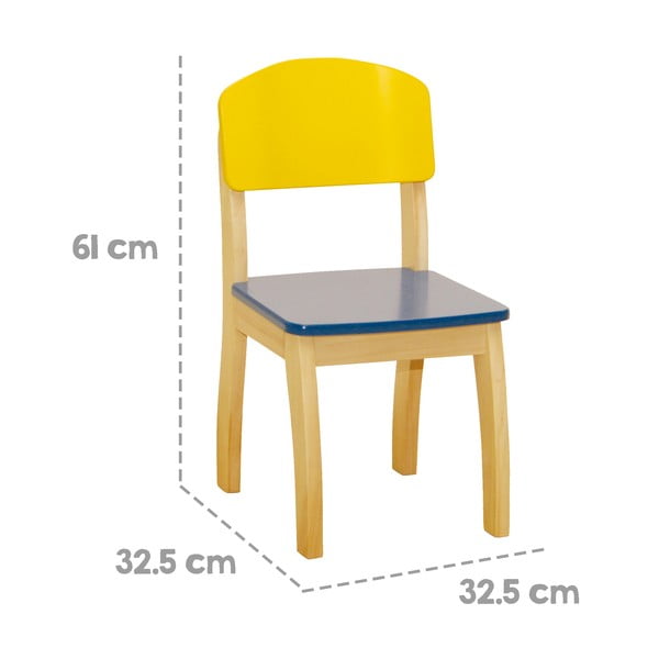Scaun de copii galben – Roba-image-2