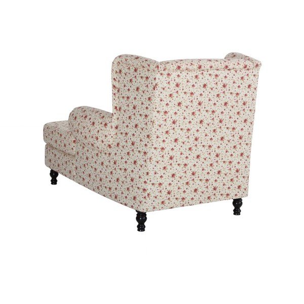 Fotoliu Max Winzer Mareille Flowery Beige, model floral, bej-roșu-image-1