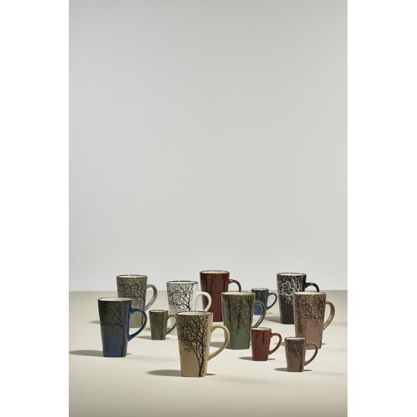 Căni roz-deschis 4 buc. pentru espresso din gresie 100 ml Hela – Villa Collection-image-1