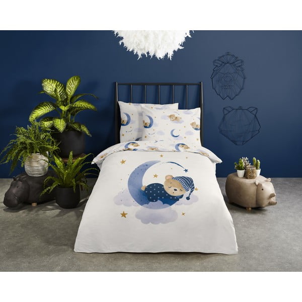 Lenjerie de pat pentru copii din bumbac  140x200 cm – Good Morning-image-1