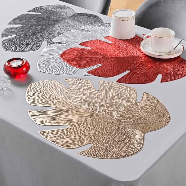 Suport pentru farfurii din plastic 46x36 cm Flamboyant – douceur d'intérieur-image-1