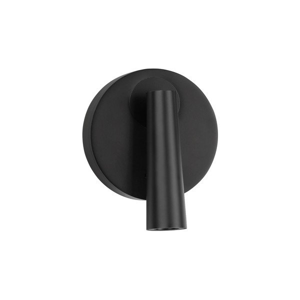 Spot negru mat LED cu structură flexibilă din aluminiu 7x10 cm Tico – Nova Luce