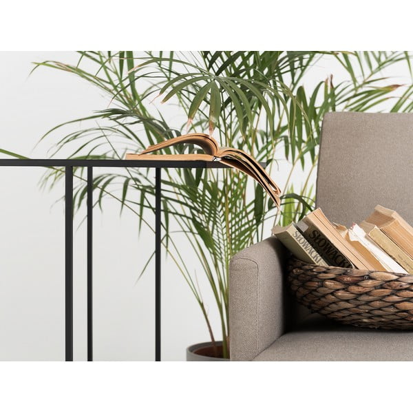 Măsuță auxiliară din metal CustomForm, negru-image-4