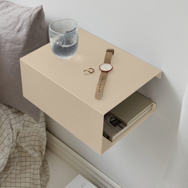 Raft bej etajat din oțel 35 cm – ReCollector-image-1