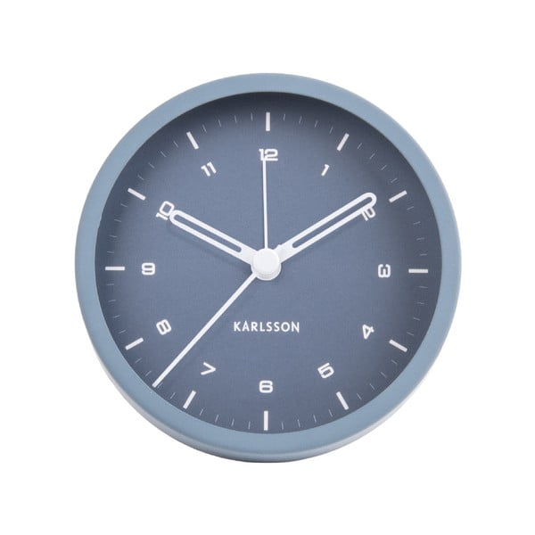Ceas cu alarmă Karlsson Tinge, ø 9 cm, albastru-image-2