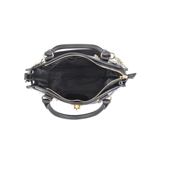 Geantă din piele Roberta M Murille, negru-image-1