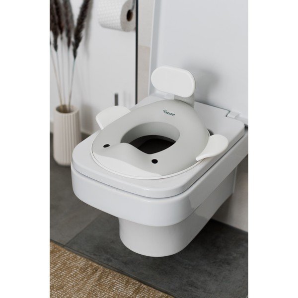 Reductor capac WC  pentru copii gri - Kindsgut-image-1