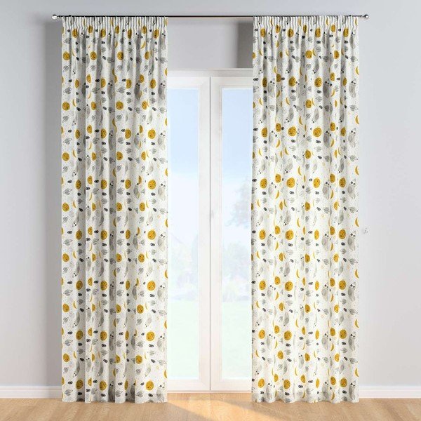 Draperie pentru copii 260x130 cm Magic - Yellow Tipi-image-1