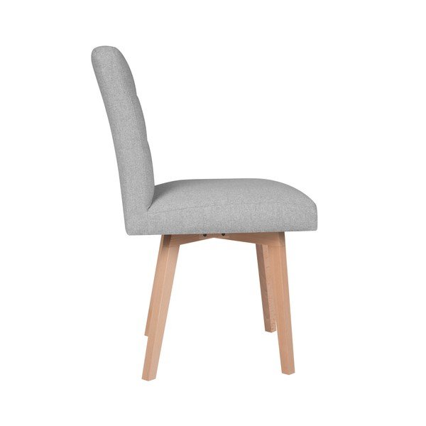 Scaun Mazzini Sofas Tulip, gri deschis-image-3