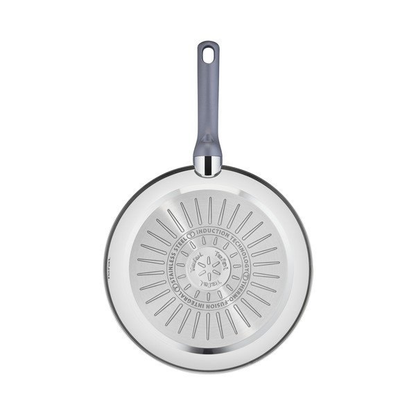 Tigaie cu suprafață antiaderentă din oțel inoxidabil ø 28 cm Daily Cook G7300655 – Tefal-image-1