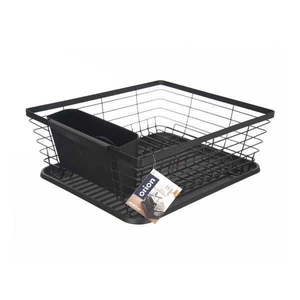 Scurgător de vase negru din metal 36x30,5 cm Radka – Orion-image-2