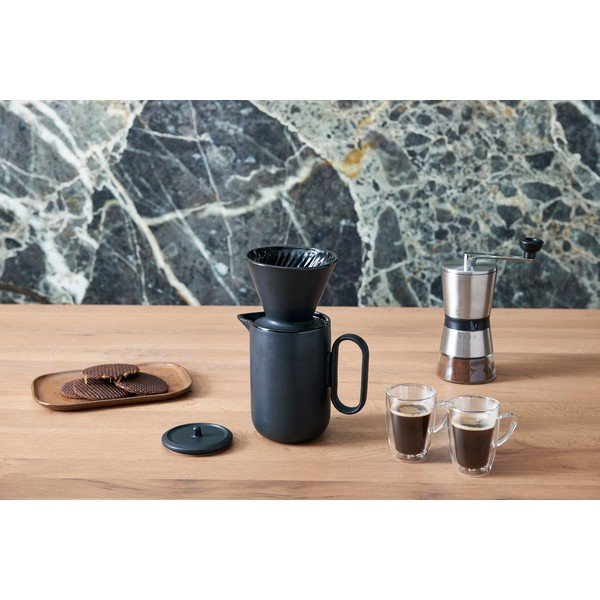 Set de cafea negru din gresie Palermo - Leopold Vienna-image-1