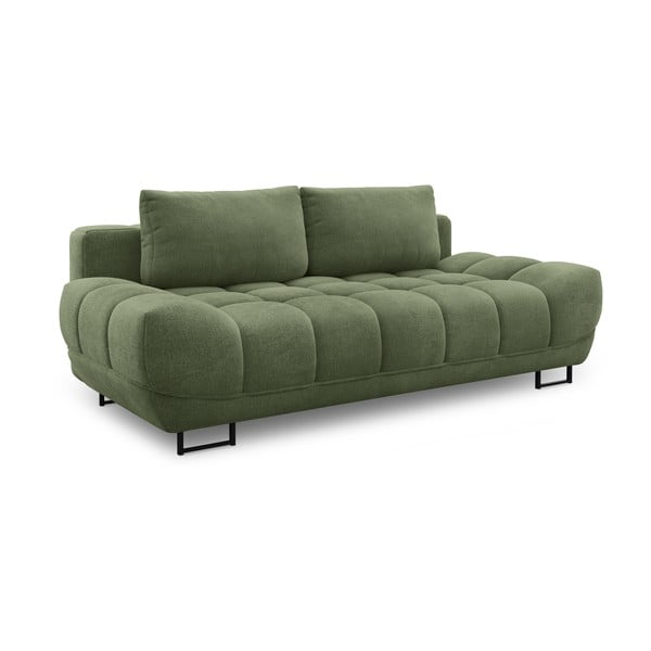 Canapea extensibilă cu 3 locuri Windsor & Co Sofas Cumulus, verde-image-3