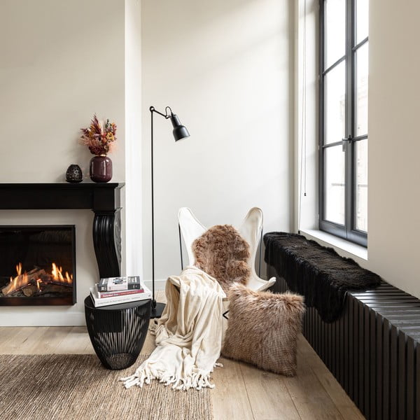 Blană de oaie artificială Tiseco Home Studio Lambskin, 60 x 180 cm, negru-image-2