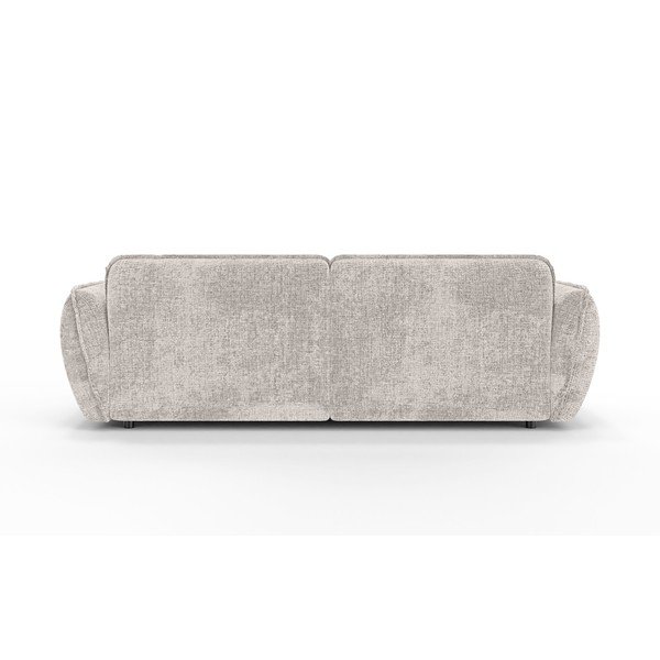 Colțar bej cu tapițerie din chenille (cu colț pe partea dreaptă/cu șezlong) Nelia – Ropez-image-4