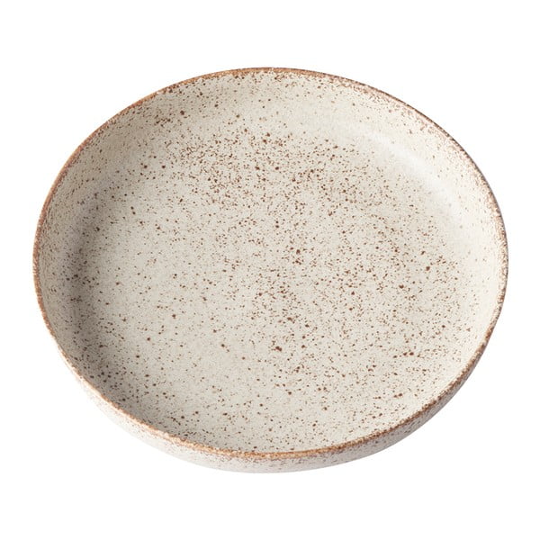 Farfurie bej adâncă din ceramică ø 20 cm Fade – MIJ