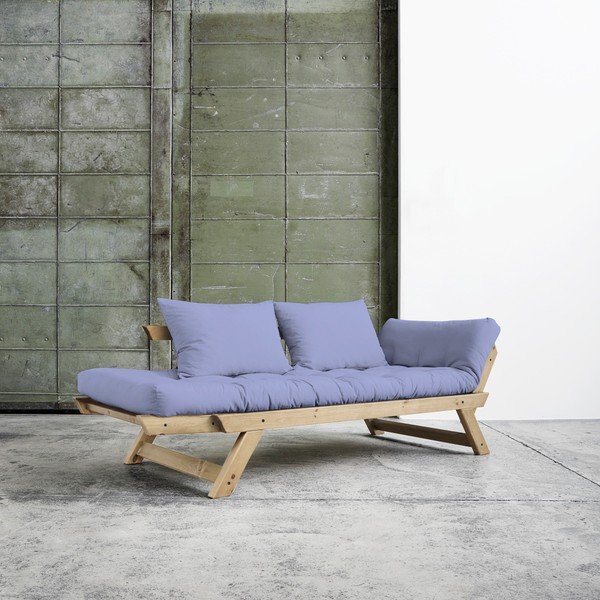 Canapea extensibilă Karup Bebop Natural/Blue Breeze-image-3